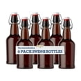 thumbnail image 4 of Brown Swing Top Bottles 6 Pack, 4 of 7
