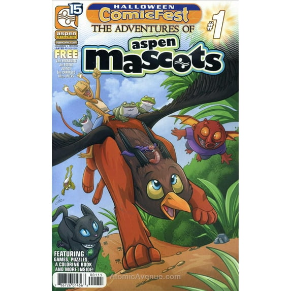 Adventures of Aspen Mascots, The #1 VF ; Aspen Comic Book