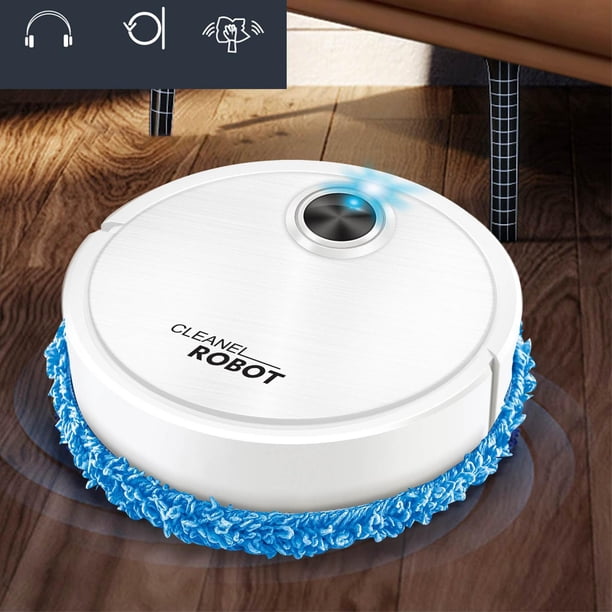 Limpiador de de trapeador inteligente USB Recargable Seco Húmedo Inalámbrico de barrido para pisos Paneles de madera Mármoles , Macarena Limpiador de trapeadores