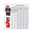 thumbnail image 2 of XXLvision Womens Plus Size Cold Shoulder Bodycon Babydoll Sexy Lingerie Nightdress Sleepwear, 2 of 4