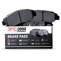 Dynamic Friction Company 3000 Ceramic Brake Pads 1310-1950-00-Front Set For 2016-2019 Toyota Yaris