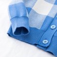 thumbnail image 7 of Plebaso Toddler Baby Girls Cardigan Cute Solid Color Long Sleeved Button Coat Sweater Baby Fall Winter Clothes, 7 of 7