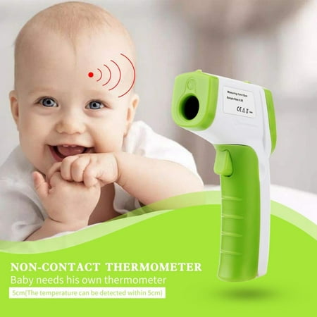 Handheld Digital Infrared Thermometer Non Contact Laser Temperature Gun with LCD Display for Body and Object