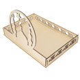 thumbnail image 1 of Decoraciones de mesa de Ramadán atractiva bandeja de postre de comida no tóxica no deformable para el Islam para EID Bandeja de postre de comida de Ramadán Bandeja de ANGGREK Cocina, Decoración y Otros, 1 of 1
