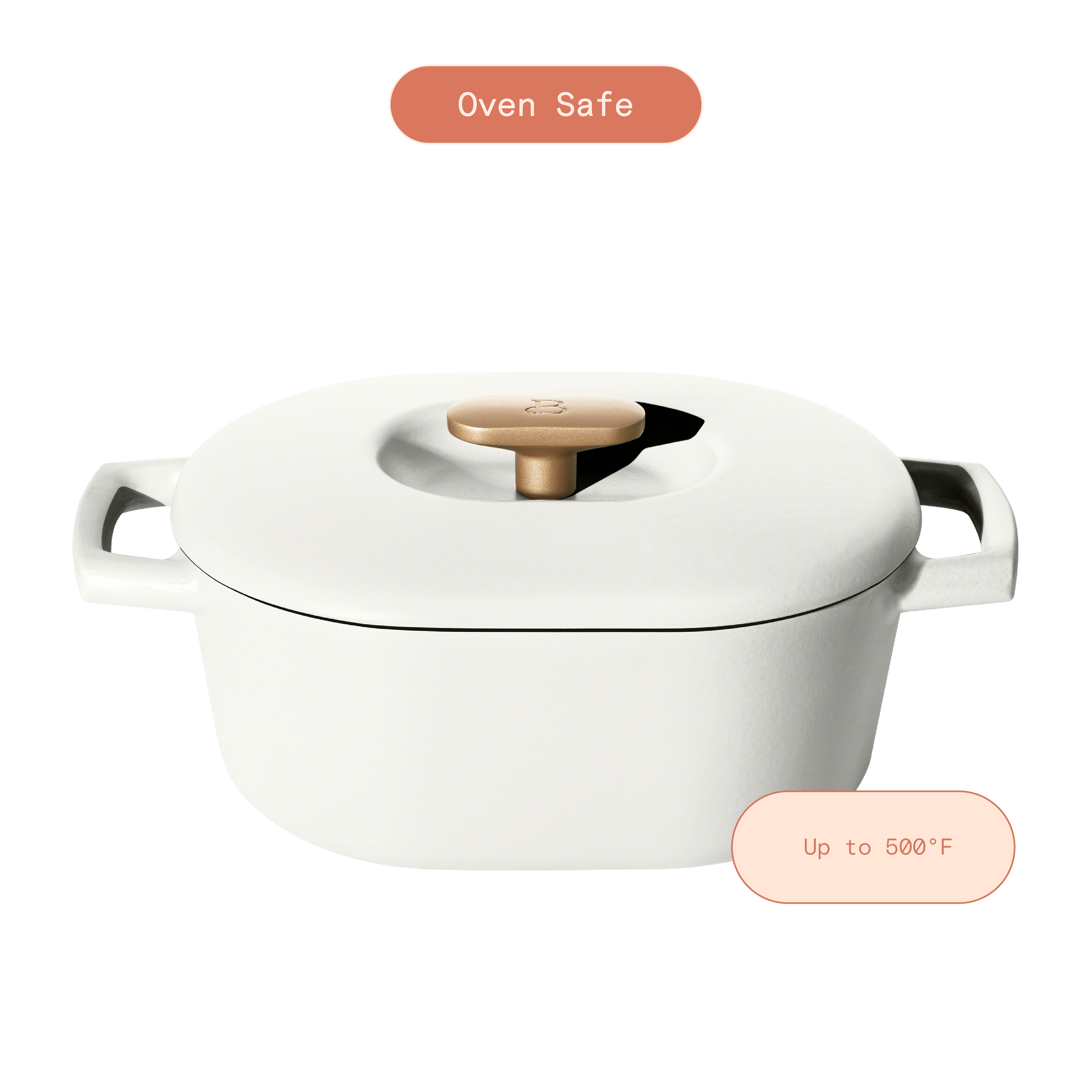 Beautiful by Drew Barrymore 6 Qt Enameled Cast Iron Dutch Oven photo 6