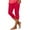 Watermelon Red, variant on Plebaso Women's Capri Leggings with Pockets Stretch Workout Yoga Pants Womens High Waist Athletic Capris