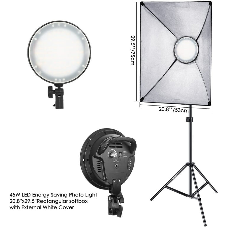 Neewer Photo Studio LED Softbox Lighting Set - Ariston BTS