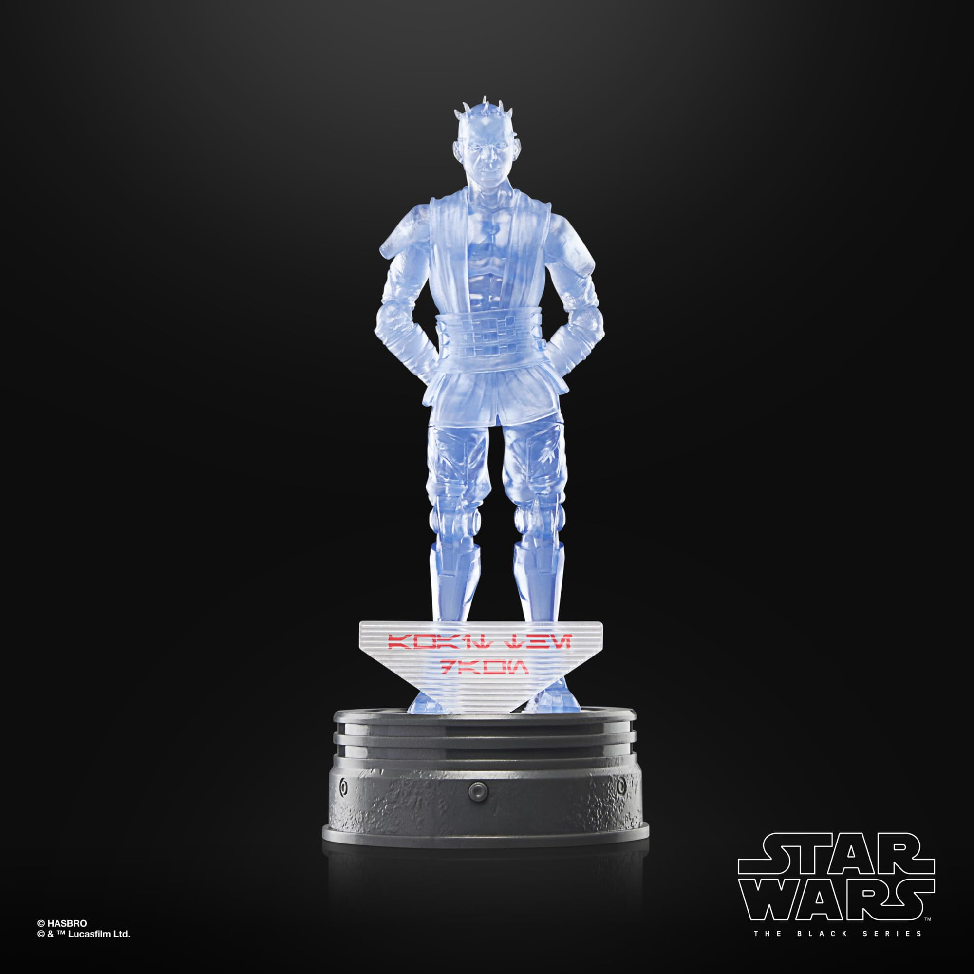 Star Wars Black Series Darth Maul Action Figure (with Light-Up Holopuck)