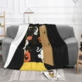 thumbnail image 2 of XMXT Throw Blanket, Halloween Naughty Cute Ghost Machine Washable Blankets for Sofa, 40 x 30 inches, 2 of 9