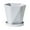 Gray, variant on XMMSWDLA Flower Vases Unique Balcony Household Plastic Flower Pot Nordic Thickened Large Flower Potpink Vases for Decoration
