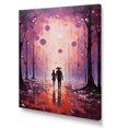 thumbnail image 2 of Designart "Purple Pops With Playful Balloons I" Pop Art Wall Art Prints, 2 of 7