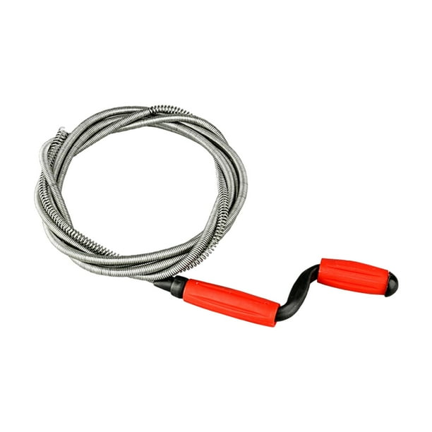 yuksok Plumbing Snake Drains Auger with Flexible Steel Clog Remover