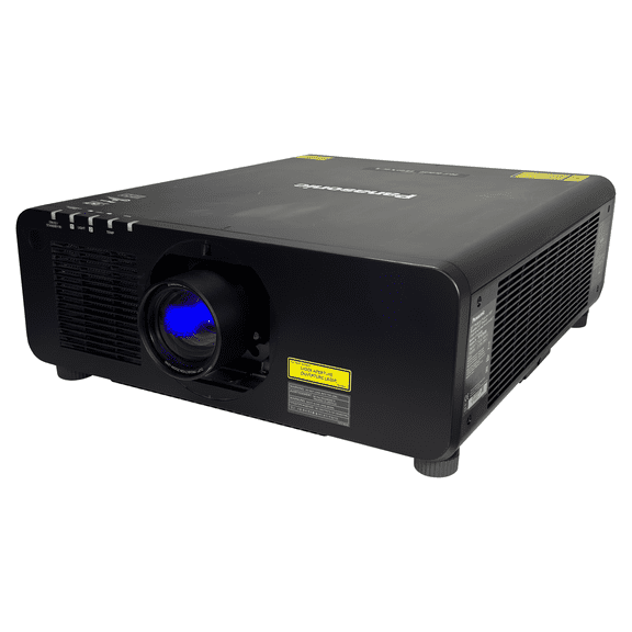 Pre-Owned Panasonic PT-RZ660B DLP Projector Edge Blending 6000 Lumens Digital Zoom w/Kit