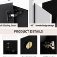 thumbnail image 3 of 28" Wall-Hung Vanity in Black Chestnut - Efficient Space Utilization - Bathroom Setup - Tidy and Comfortable Living, 3 of 6