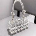 thumbnail image 2 of Bolso de mujer europeo y americano, bolso de comida con diamantes de imitación brillantes, bolso de mujer hecho a mano, bolso de mujer, bolso de mujer, 2 of 6