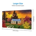 thumbnail image 2 of Pofeuu Fall Village Scenery Print Mouse Pad,Rubber, Multipurpose Comfortable Waterproof Mousepad Desk Mat for Gamer Office Home, 2 of 8