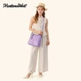 thumbnail image 4 of Montana West Hobo Bag for Women Crossbody Purse and Handbags Ladies Chic Shoulder Bags, Light Purple, 4 of 9