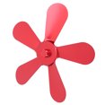 thumbnail image 1 of Stove Fan Blade, Wide Compatibility, Aluminum Alloy 5 Blades, Enhanced Hot Air Circulation Effect, Simple Installation, For Fireplace Fan, 1 of 8