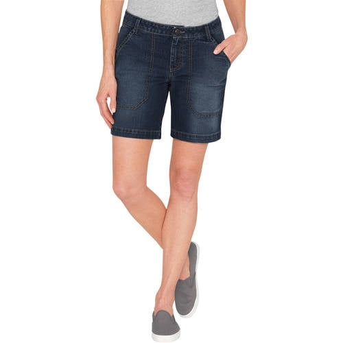 Women's 7 Inch Denim Short - Walmart 