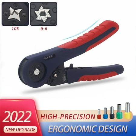 

Crimp Pliers Tubular Terminals Crimping Tools FST-10S 0.08mm-10mm 28-7AWG Crimp Pliers Crimper Sets Hand Clamp