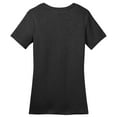 thumbnail image 2 of District ® Women's Perfect Weight ® Tee. DM104L - Heathered Charcoal Size XXL, 2 of 4