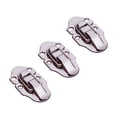thumbnail image 4 of CHICHUMID 3Pcs Rectangular Cabinet Buckle Lock Box Latches Chrome Plated Iron, 4 of 8