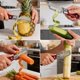 thumbnail image 5 of Pelador de verduras NASEIM 2 en 1 de acero inoxidable con abrebotellas, 5 of 7