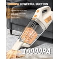 thumbnail image 2 of Aspiradora de mano BQYPOWER 16000PA de fuerte succión inalámbrica, 2 of 6