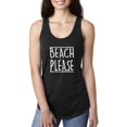 thumbnail image 1 of MmF - Women's Racerback Tank Top, up to Women Size 2XL - Beach Please, 1 of 5