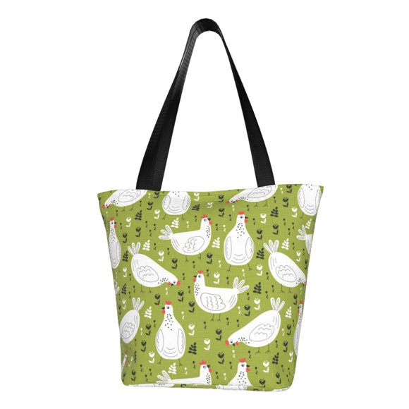 Matuu Lovely Chickens for Women’s Casual Shoulder Tote Bag Handbag For Women Work College Travel Business Shopping