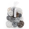 thumbnail image 1 of Bolsa decorativa para llenar jarrones con forma de bolas con orbes ANDALUCA (gris), 1 of 4
