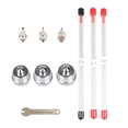 thumbnail image 2 of AMLESO 10 Pieces Airbrush Nozzle with Wrench Lightweight Easy to Use High Performance, 2 of 7