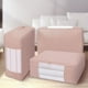 thumbnail image 1 of onlyliua Liquidación Bolsa Organizadora de Almacenamiento de Ropa de Gran Capacidad con Asa Reforzada, Tela Gruesa para Edredones, Mantas, Ropa de Cama, Plegable con Cremallera Resistente, Ventana Tr, 1 of 4
