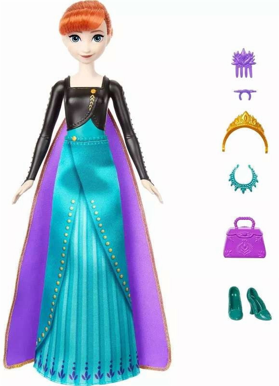 Disney Spin & Reveal Anna Surprise Doll (11 Surprises!)