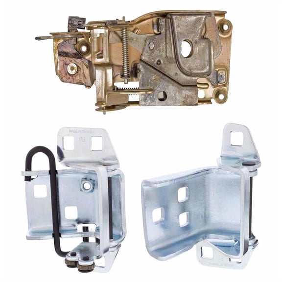 73-87 Chevy Truck Door Latch F/R, Upper and Lower Hinges R/H