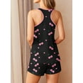thumbnail image 2 of Avidlove Womens Pajamas Sets Soft Tank Top and Shorts Set Sleeveless Racerback Cami Sleepwear 2 Piece Summer Nightwear, 2 of 6