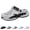 Grey, variant on Men's and Women's Summer Sneakers 3D Performance Cloud Cushion Non-slip Thick Sole Hollow Breathable Slides Garden Sandals