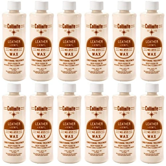 Collinite No. 855 Leather & Vinyl Wax, 16 Fl Oz - 12 Pack (Full Case)