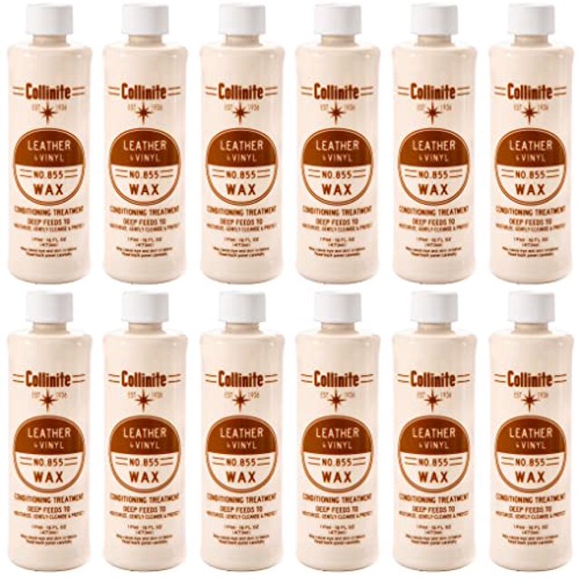 Collinite No. 855 Leather & Vinyl Wax, 16 Fl Oz - 12 Pack (Full Case)