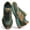 GreenYellow, variant on Knivor Lace Up Retro Fashion Sneakers for Women Color Block Low Top Casual Sneakers Non Slip Platform Sole Lightweight Flat Everyday Casual Shoes