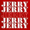 thumbnail image 6 of Wild Bobby Jerry Springer 90's TV Talk Show Host Jerry Jerry Chant Famous People Women’s Standard V-Neck Tee, Red, Large, 6 of 6