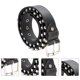 thumbnail image 5 of EeaseMX Cinturón punk para hombre, estilo informal, con hebilla de aleación, color negro., 5 of 8