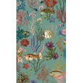 thumbnail image 2 of Soft Aqua Ocean with Fishes and Corals Wallpaper, 2 of 5