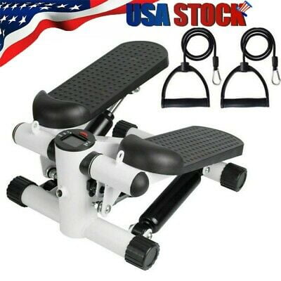 DACHUANG Exercise Stepper Regular Mini Aerobic Stepper Machine with Display Gym Training Stepper-Bearing Weigh 140kg Natural x Size Clear Low Noise Fitness Stepper with Resistance Bands DACHUANG Exercise Stepper Regular Mini Aerobic Stepper Machine with Display Gym Training Stepper-Bearing Weigh 140kg Natural x Size Clear Low Noise Fitness Stepper with Resistance Bands