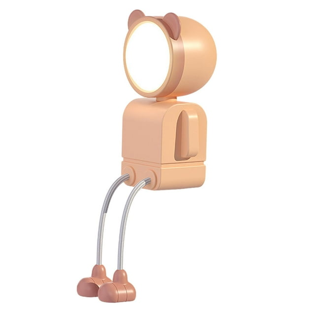 Luz de noche cálida para bebé, luz de noche para mesita de noche, habitación infantil, guardería Marrón