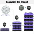 thumbnail image 4 of 12 Pack Sound Proof Foam Panels,acoustic Foam Panels High Density Sound Absorption Pyramid Studio T, 4 of 5
