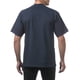 thumbnail image 2 of Pro Club Men's Heavyweight Cotton Short Sleeve Crew Neck T-Shirt,Navy,7XL, 2 of 6