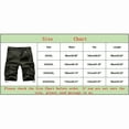 thumbnail image 4 of Men's All Seasons Multi-Pocket Solid Shorts - Fashion Overalls, Cotton, True to Size - XXXXL/XXXXXL, 4 of 6