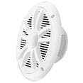 thumbnail image 4 of 2) New Boss Audio MR6W 6.5" 180W Dual Cone Marine/Boat Speakers White, 4 of 5