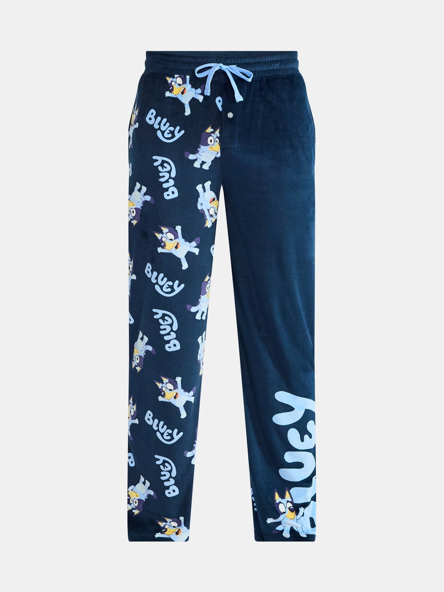 Bluey Men's and Big Men's Split Leg Graphic Pants, Sizes S-2XL